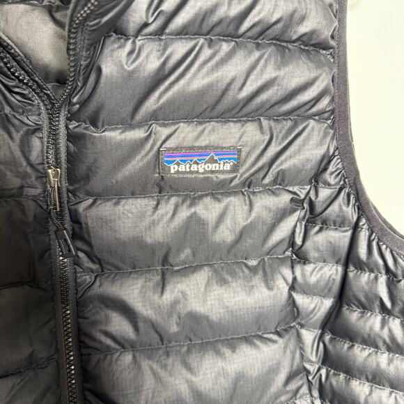 Patagonia Down Sweater Vest Puffer Down Womens Large - Picture 3 of 10